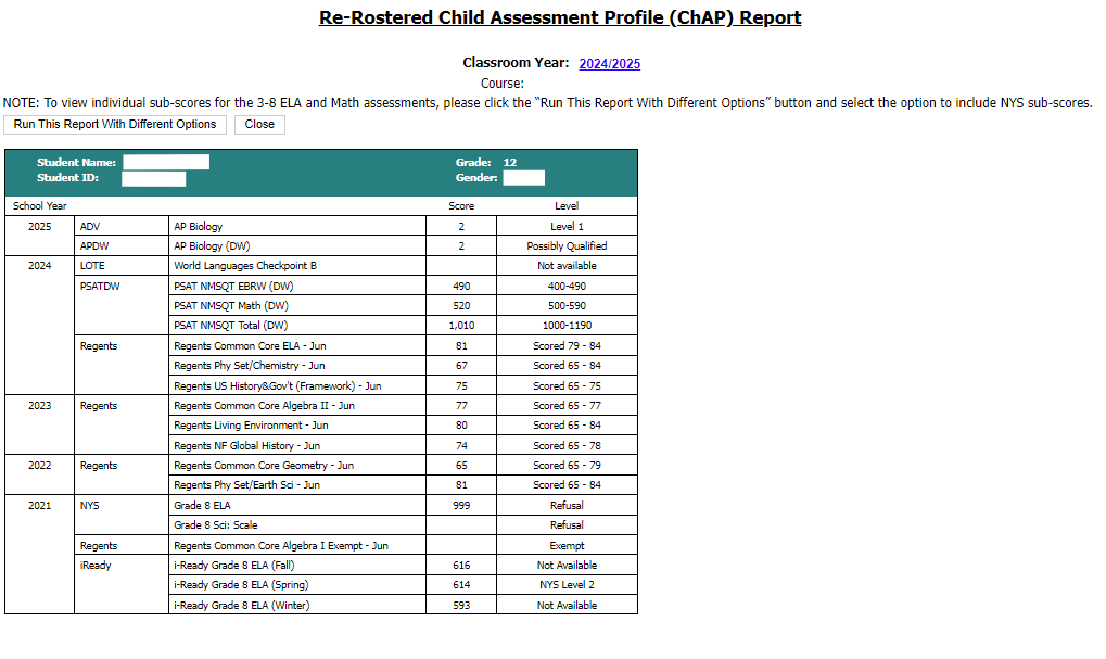 Report Preview