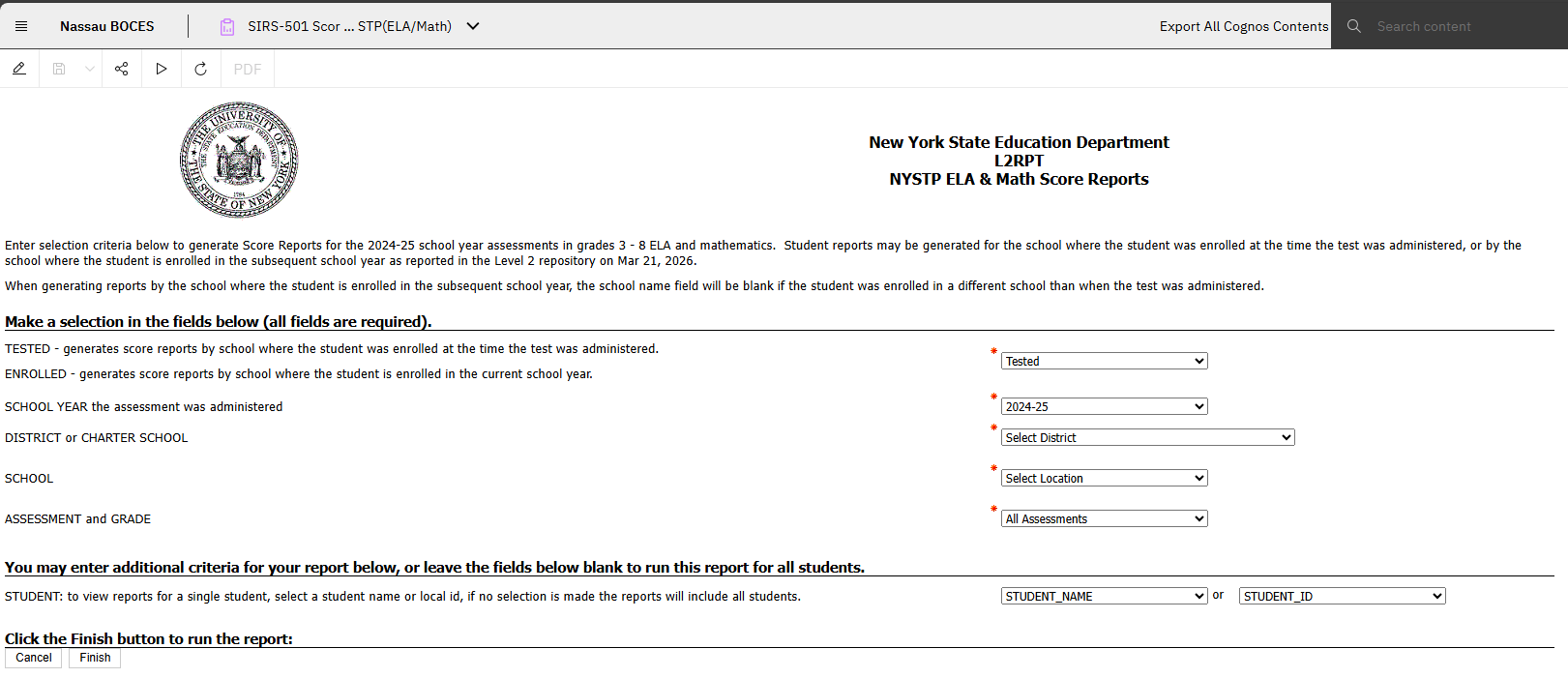 Report Preview