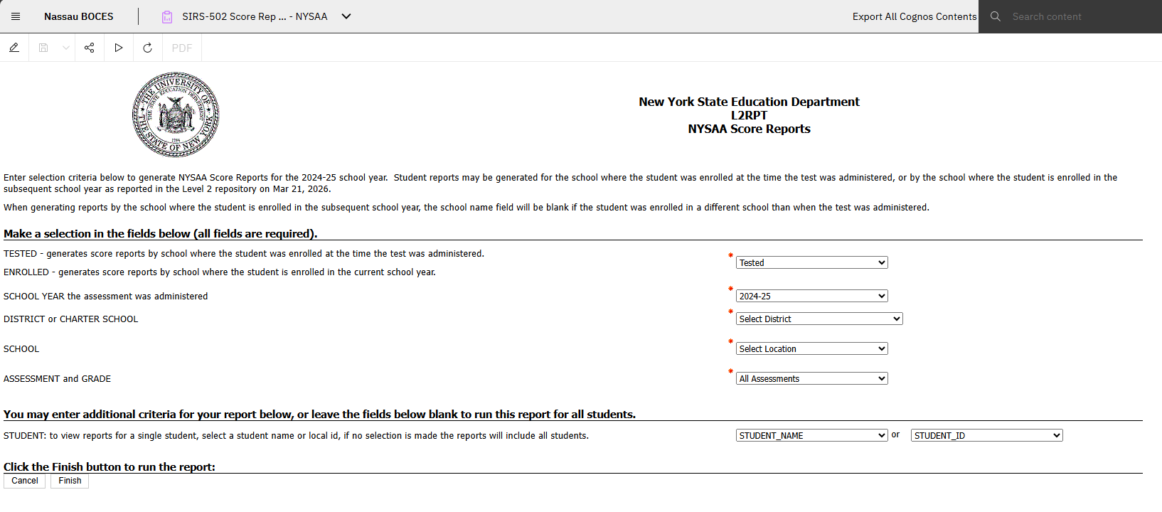 Report Preview