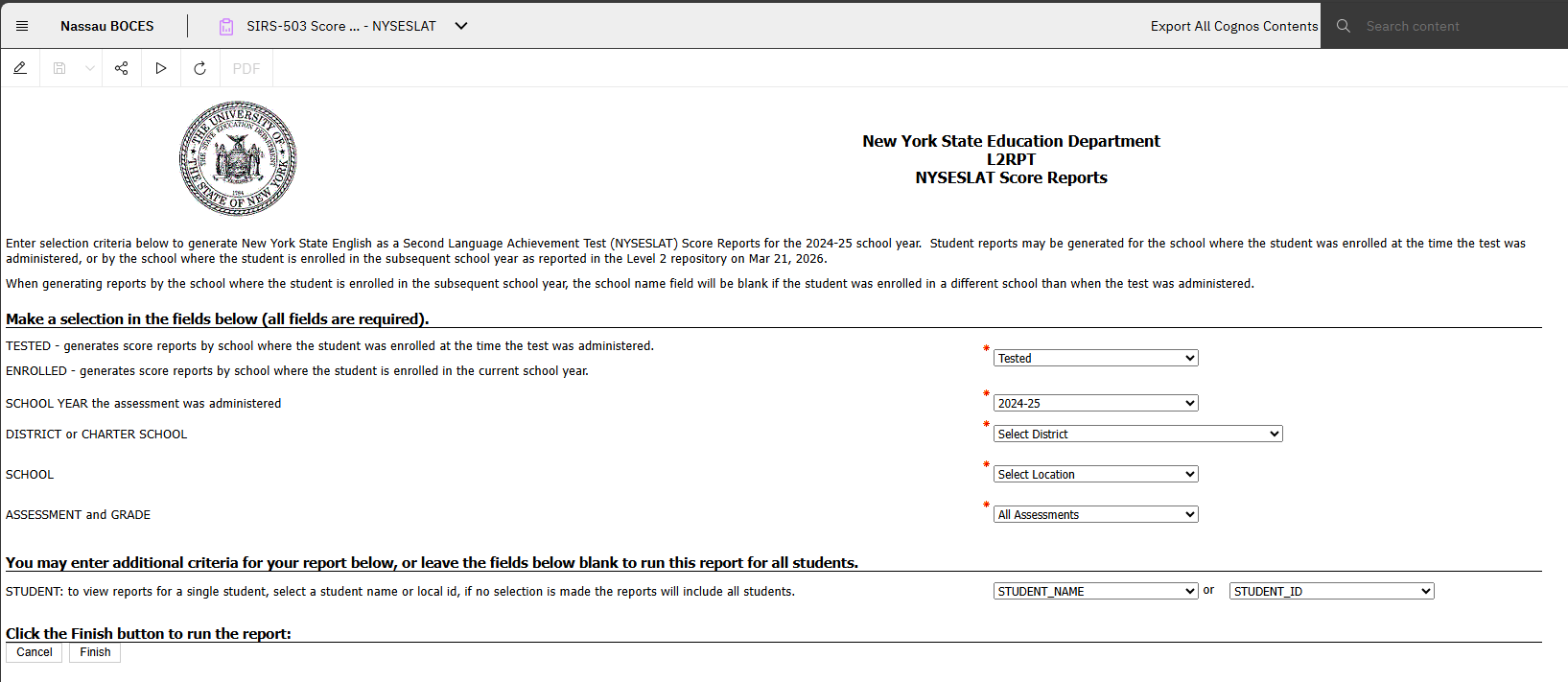 Report Preview