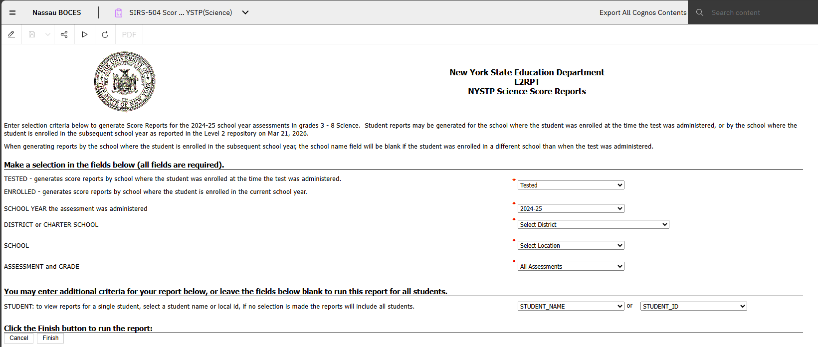Report Preview